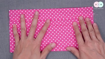 How To Make 3 Layers Face Mask at Home | DIY 3 Layer Face Mask with Filter Pocket Model 2