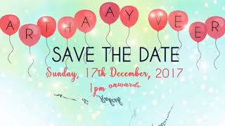Save the Date for a new family member