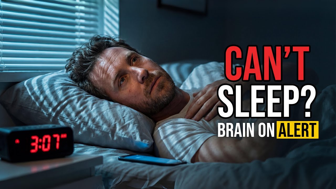 Can’t Sleep? Why Your Brain Won’t Shut Off at Night (Racing Thoughts Explained)