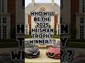 The Tier 3 Heisman Predictions are OUT.