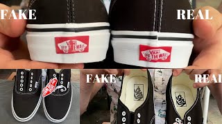 Fake vs Real Vans - YouTube