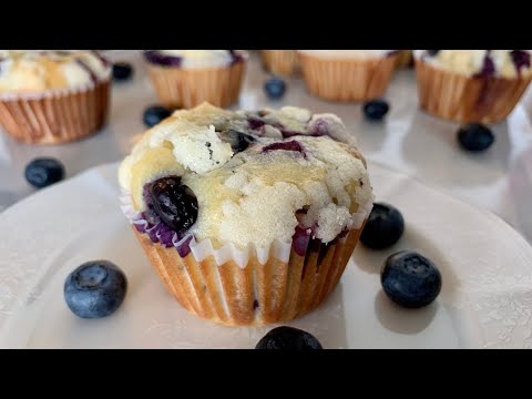 Blueberry Muffins, So Moist amp Fluffy 