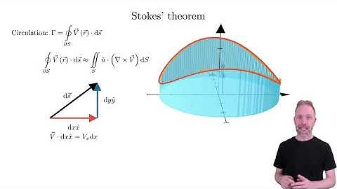 Multivariable calculus 3.6 - Stokes theorem