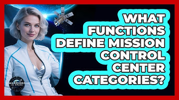 What Functions Define Mission Control Center Categories?