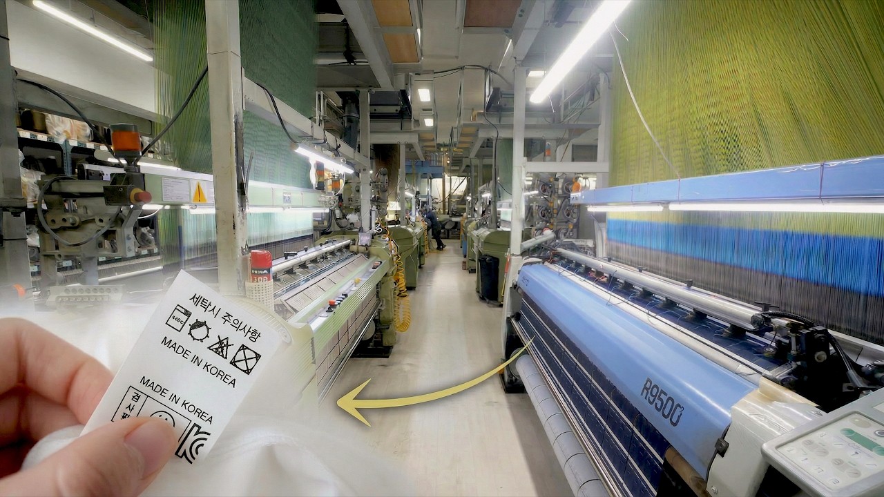 Столько этапов для такого небольшого бренда? Внутри корейской фабрики по производству одежды.