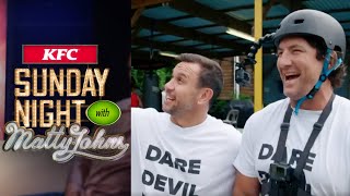 Matty Johns, Hindy & Sam Burgess put their Daredevil skills to the test | Kleptomania