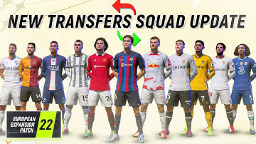 EEP 22/23 Transfers Squad Update V2 For FIFA 22