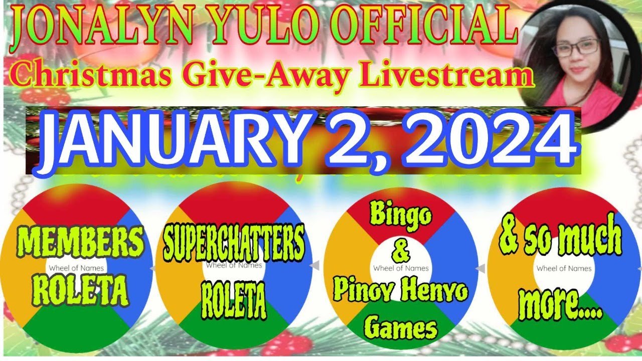 TO MY GRAND RAFFLE 2024/CHRISTMAS RAFFLE YouTube