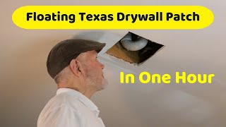 How to- ONE HOUR DRYWALL PATCH