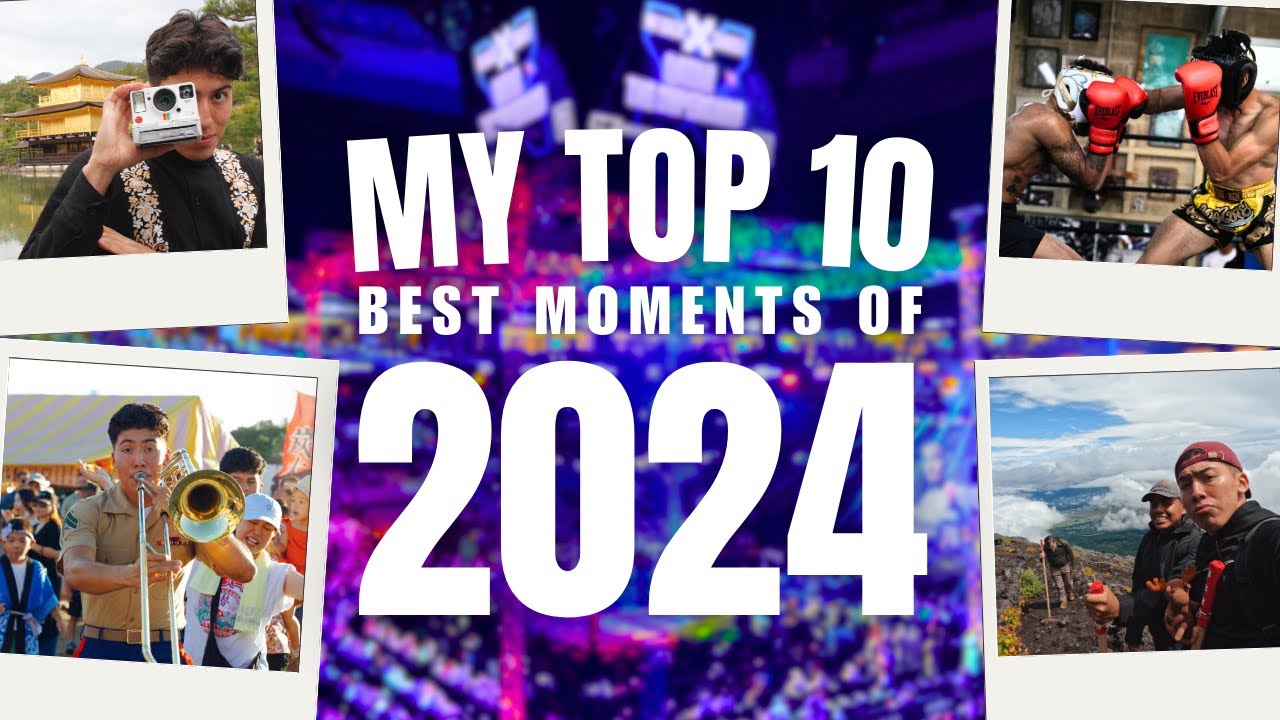 MY 10 BEST MOMENTS OF 2024 - YouTube