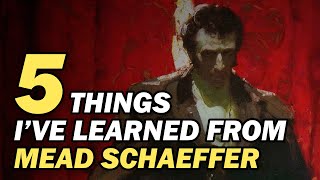 Painting Faces, Value Grouping, Lost Edges, and more with Mead Schaeffer