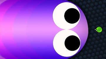 Slither.io Tiny Troll Snake vs Giant Noob Snakes - Epic Slitherio Gameplay