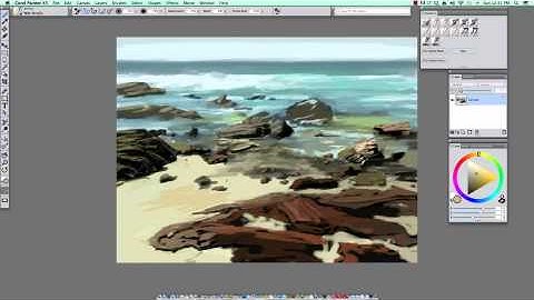 Cliff Cramp - Quick Paint 8-24-14