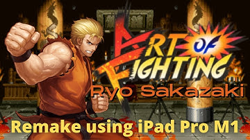 Art of Fighting (Arcade) - Ryo Sakazaki playthrough - iPad Pro M1