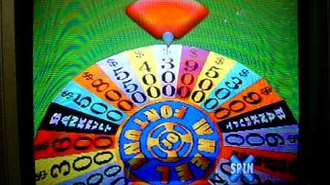 Wheel of Fortune 2nd Edition Playstation Run Game 40 Part 2