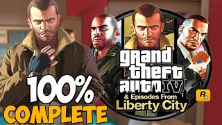 GTA 4 100% Completion Save File - All Features Unlocked