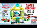 Christmas LEGO SANTA&#39;S WORKSHOP WEDO 2.0  | Рождественская Мастерская Санта Клауса Лего  инструкция