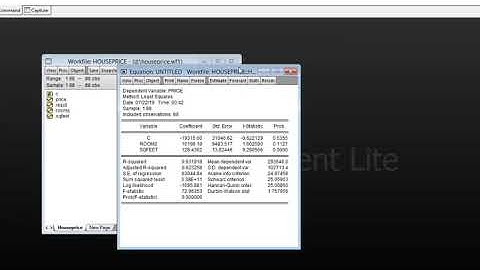 How to Test Auto Correlation in Data using  Durbin Watson LM Test  in eviews