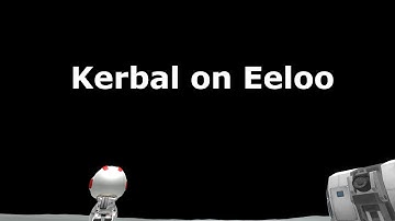 Kerbal on Eeloo - Kerbal Space Program