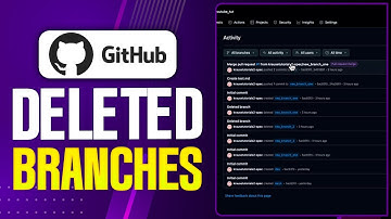 How To Find Deleted Branches on GitHub (2025 Updated Tutorial)