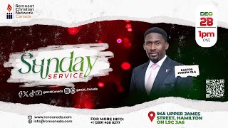 SUNDAY SERVICE || 28TH DECEMBER, 2025
