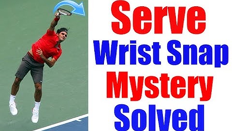 Tennis Serve Cheat | Wrist Snap Mystery Explained