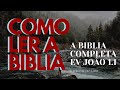 Serie Como Ler a Bíblia (A BIBLIA COMPLETA)  JOAO 1