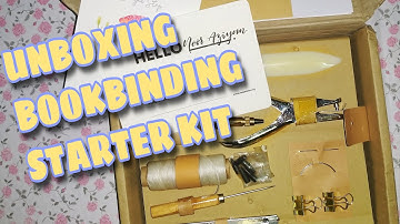 Unboxing Bookbinding Starter Kit