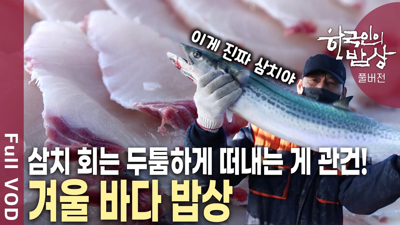 2킬로그램 이상이 돼야 삼치 대접을 받는다? 직접 잡는 어부가 아니면 도치 음식을 맛보기 힘들다? 깊은 맛을 품은 겨울 바다의 참맛! | KBS 20250227 방송