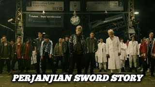 Cobra menendang Ketua geng Kuryu Grup (high and low) Sub indo