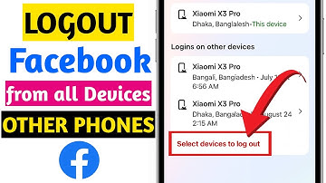 How to Logout Facebook from All Devices 2025 | Logout Your Facebook Account