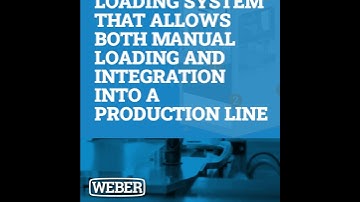 With the SMZ, WEBER offers a compact system solution for complex assembly applications.