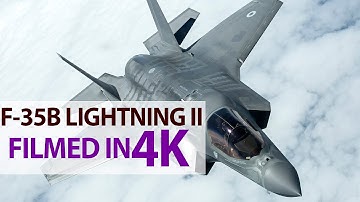 F-35B Lightning II: Flight, Hover and Vertical Landing in 4K