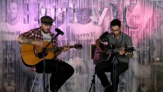 Video thumbnail of "Thrice - Promises (acoustic) @ Hurley Studios"