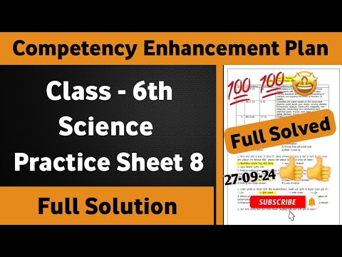 6th Class Science