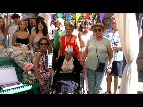 Homenaje a los 100 años de Asteria en Quintanar de la Sierra