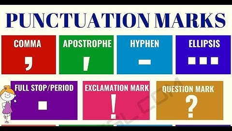 Punctuation Marks