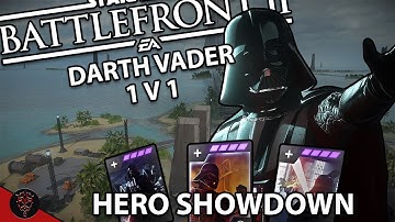 Star Wars Battlefront 2 || Darth Vader || Hero Showdown || 1 V 1 Duel