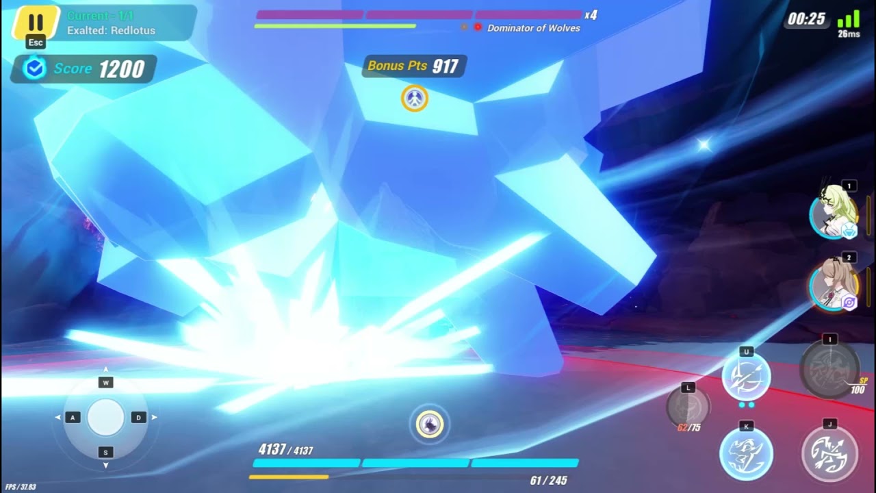 [Honkai Impact 3 - Sea] RL Exalted - Andrius - IO FR pri 50 PV - 807 pts