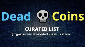 Dead Cryptocurrencies, BE WARNED!