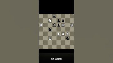 Mate in Two - Daily Chess Puzzle - No. 204 - #chess #puzzle #checkmate #shorts #0_algo_chess