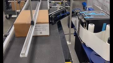 LabelMill LM5000 w/ LM3606 Print & Apply Corner-Wrap Label Applicator