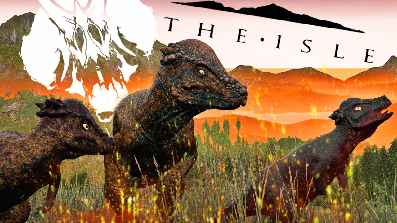 The Isle Pachycephalosaurus The Hard Headed Dinosaur The Bio Isle Gameplay Youtube