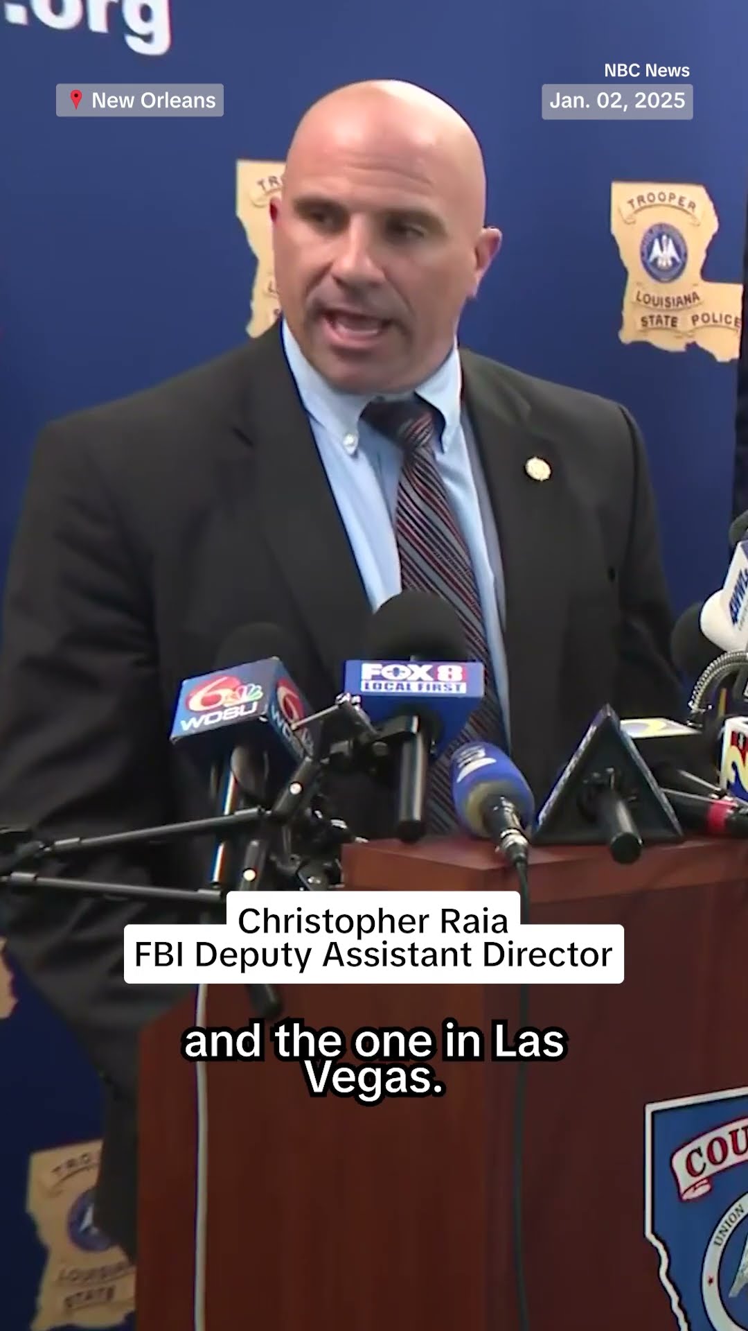 FBI says New Orleans attack and Las Vegas Cybertruck blast are unrelated