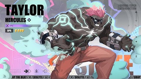 Esper Introduction: Taylor (Hercules) | Dislyte