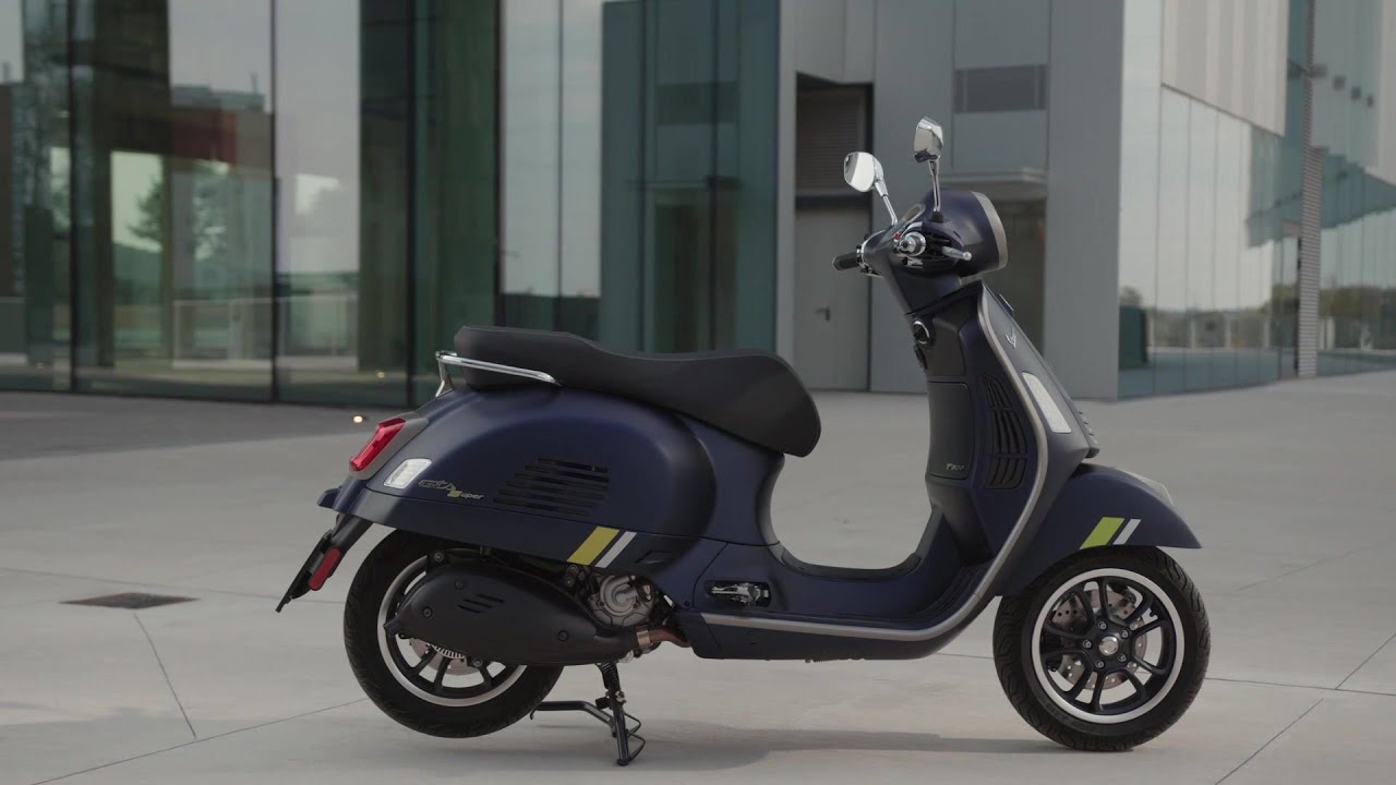 New Vespa GTS SuperTech - Design Preview - YouTube