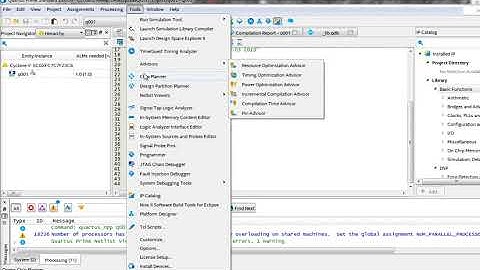 v009 How to create VHDL file from shematic file in Quartus