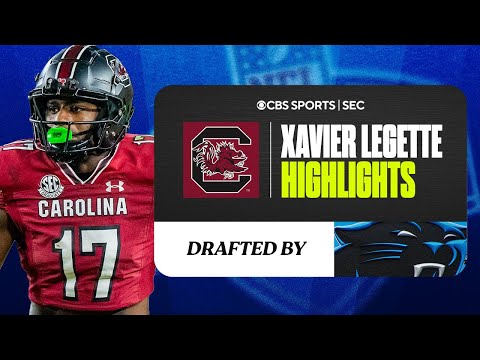 Xavier Legette South Carolina Highlights  No. 32 Overall to Panthers  CBS Sports
