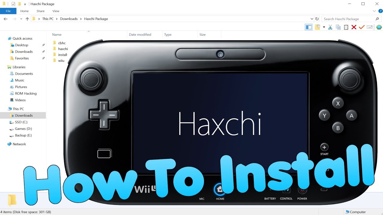 Wii U How To Access Homebrew Launcher On 5 5 2 By Darkflare - roblox modded wii uwii u