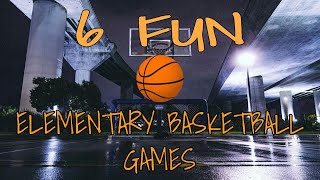 6 Fun Elementary Phys Ed BASKETBALL GAMES! screenshot 5